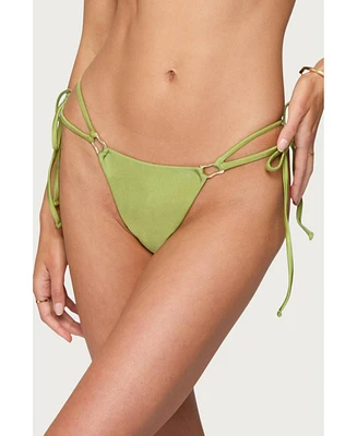 Edikted Women's Neve String Bikini Bottom
