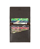 Guess Men's Rfid Quatro G Reversible Magnetic Card Case Wallet