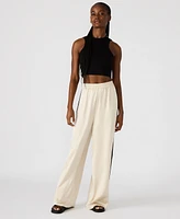 Steve Madden Women's Moxie Side-Striped Pants