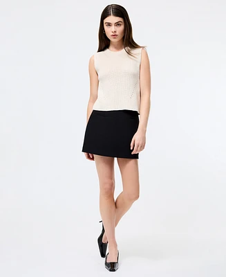 French Connection Women's Mozart Crewneck Sweater Vest