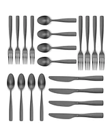 Ornative Kaede 42-Pc. Flatware Set with Wire Caddy, Service for 8