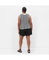 City Chic Women's Cornelia Wave Top