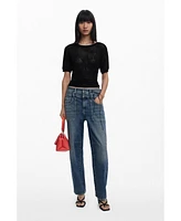 Desigual Women's Openwork knit T-shirt