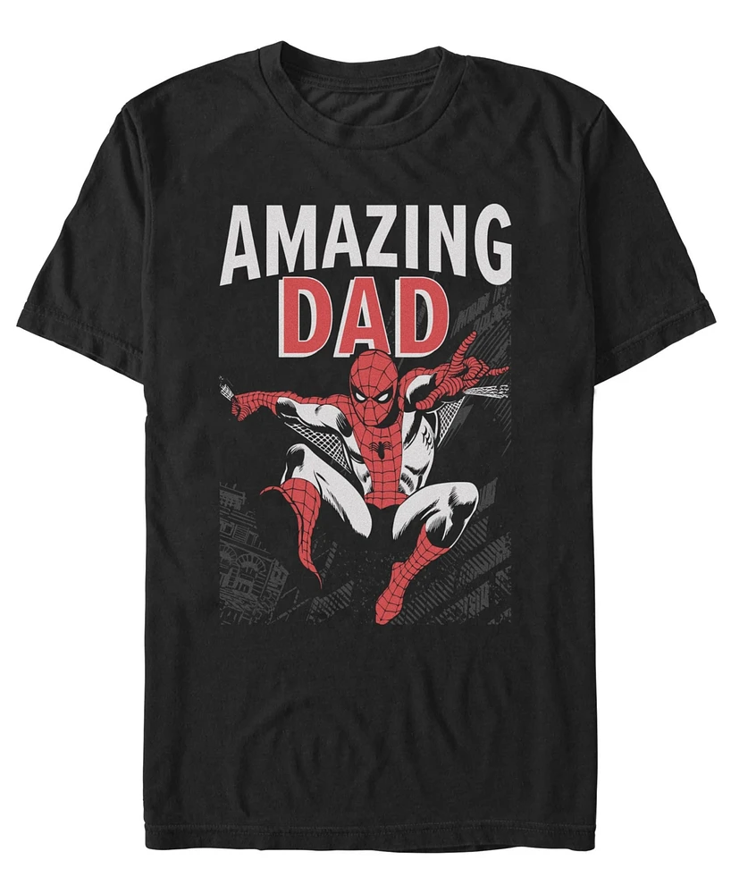 Fifth Sun Men's Amazing Dad Short Sleeve T-Shirt