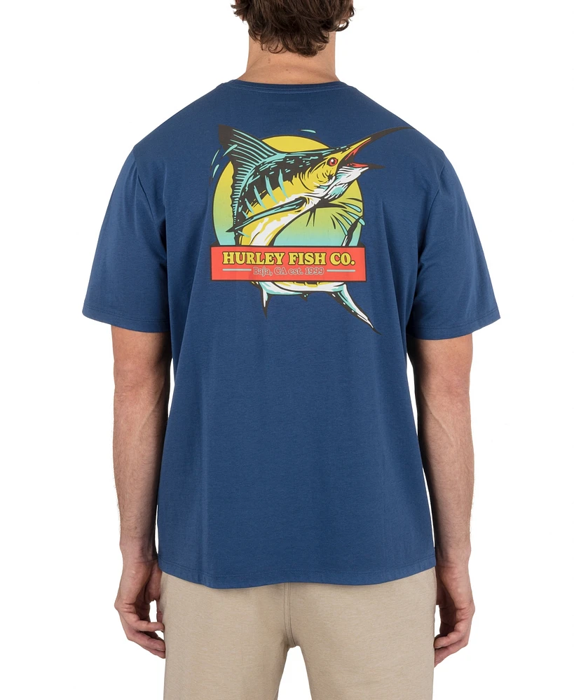 Hurley Men's Sword Short Sleeve T-Shirt