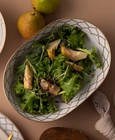 Noritake Eternal Palace Gold Oval Vegetable Bowl, 32 Oz