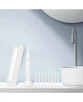 Operan Sonic Electric Toothbrush for Adults with 5 Modes, IPX7 Waterproof, 8 Brush Heads, Travel Case