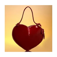 Women's The Coeur Hand Bag - Cherry Red