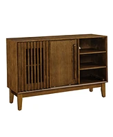 Casainc 47.3" Cabinet with 2 Doors & Solid Wood Feet