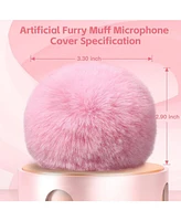 ZealSound Gaming Usb Microphone k66w-us and d65p Furry Cover