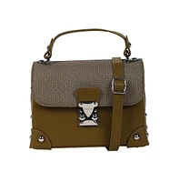 Women's The Trunk Hand Bag - Olive Green