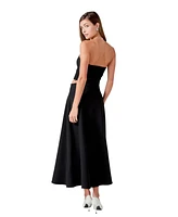 endless rose Women's V Strapless Top