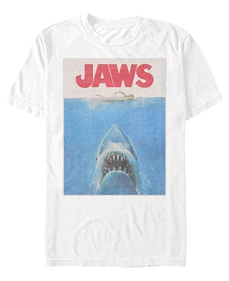 Jaws Men's Retro Poster Short Sleeve T-Shirt