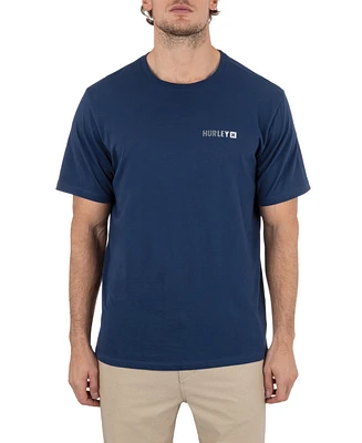 Hurley Men's Circle Gradient Short Sleeve T-Shirt