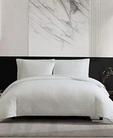 Vera Wang Bark Texture Cotton Jacquard Comforter Set