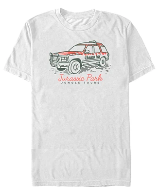 Fifth Sun Men's Jurassic Tour Short Sleeve T-Shirt