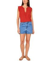 Vince Camuto Women's Pleated Sleeveless Blouse