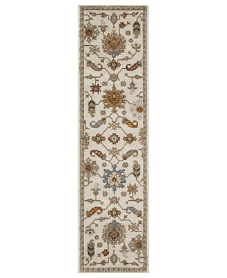 Oriental Weavers Andorra 2419B 2'3"x8' Runner Area Rug