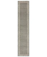 Oriental Weavers Andorra 2429A 2'6"x12' Runner Area Rug