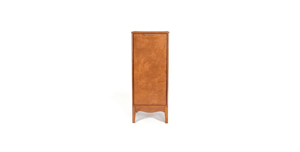 Casainc Modern Bathroom Floor & Linen Cabinet with Adjustable Shelves and Antique Brass Hardware
