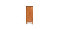 Casainc Modern Bathroom Floor & Linen Cabinet with Adjustable Shelves and Antique Brass Hardware
