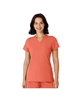 Wink Women's Nova Flex-n-Reach Shoulder Panel V-Neck Scrub Top