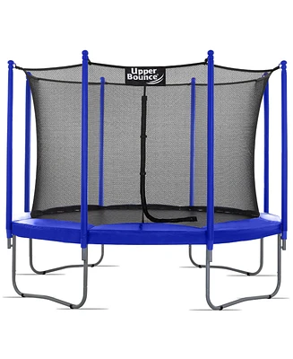 Plexalife Ft Round Trampoline Set with Safety Enclosure System - Backyard Trampoline - Outdoor Trampoline for Kids