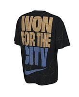 Nike Men's and Women's Black Oklahoma City Thunder 2025 Nba Finals Champions Confetti Locker Room Limited Edition T-Shirt