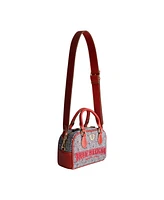 True Religion Tile Denim Mini Satchel
