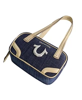 True Religion Small Denim Bowling Satchel