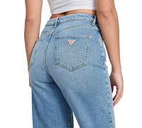 Guess Women's High Rise Straight-Leg Jeans