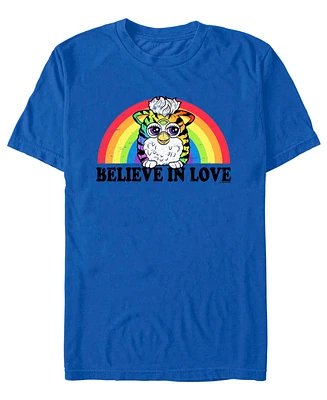 Fifth Sun Men's Furby Loves Short Sleeve T-Shirt