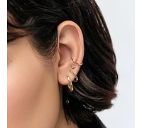 Ana Luisa - Silver Hoop Earrings Rox Small