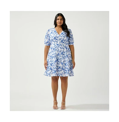 Estelle La Croisette Embroidered Dress