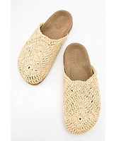 Prologue Shoes Loop Woven Slide Sandal (Women)