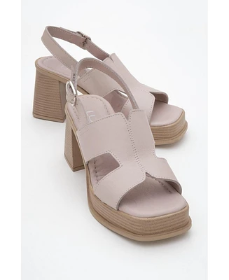 Zennia Leather Platform Sandal (Women)
