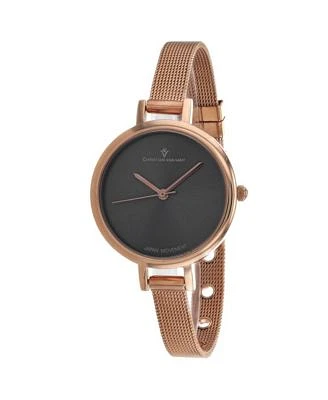 Christian Van Sant Womens Grace Grey Dial Watch Cv0286