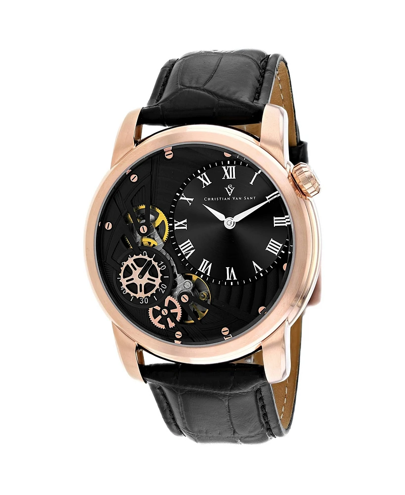 Christian Van Sant Men's Sprocket Auto-Quartz Dial Watch