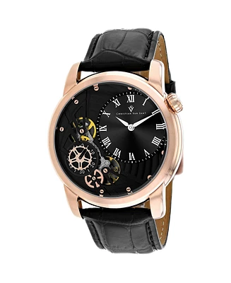 Christian Van Sant Men's Sprocket Auto-Quartz Dial Watch