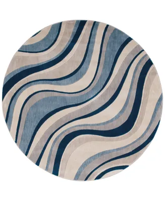 Closeout! Nourison Home Somerset Wave 5'6" Round Rug