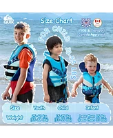 Quiksilver Life Vest Uscg Approved Life Jacket, Evoprene Pfd Personal Flotation Device