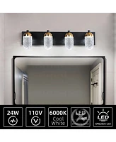 Flynama Vanity Lights With Led Bulbs For Bathroom Lighting