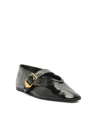 Schutz Women's Courtney Ballet Buckle Flats