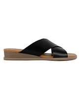 Sugar Women's Jumble Criss Cross Wedge Sandals