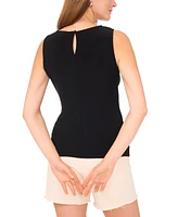 Vince Camuto Women's Solid Twist-Front Sleeveless Top