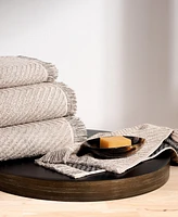 Dkny Pure Herringbone Cotton 4-Pc. Towel Set