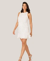 J Mendel Women's Fringe and Beaded Mini Dress
