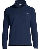 Lands' End Big & Tall Anyweather Fleece Quarter Zip Pullover