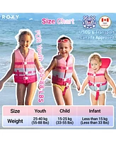Roxy Uscga Teen Life Vest for Boating, Fishing & Kayaking