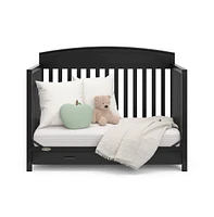 Graco Benton 5-in-1 Convertible Crib with Drawer (Black)
